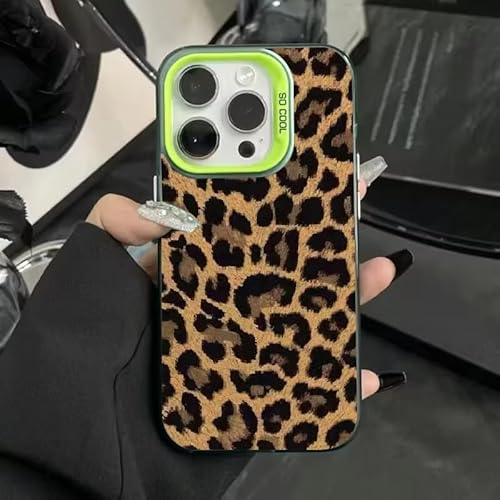 Dawnieee Hülle Kompatibel mit iPhone 14 Pro Max Handyhülle Leopard Muster Frauen Mädchen Aesthetic Schutzhülle Slim Stoßfest Kratzfest Case Bumper Cover für iPhone 14 Pro Max 6.9"-Muster 4 Dawnieee Hülle Kompatibel mit iPhone 14 Pro Max Handyhülle Leopard Muster Frauen Mädchen Aesthetic Schutzhülle Slim Stoßfest Kratzfest Case Bumper Cover für iPhone 14 Pro Max 6.9"-Muster 4 von Dawnieee