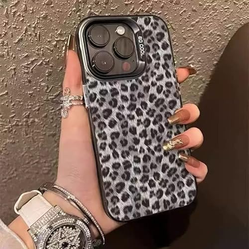 Dawnieee Hülle Kompatibel mit iPhone 15 Handyhülle Leopard Muster Frauen Mädchen Aesthetic Schutzhülle Slim Stoßfest Kratzfest Case Bumper Cover für iPhone 15 6.9"-Muster 11 Dawnieee Hülle Kompatibel mit iPhone 15 Handyhülle Leopard Muster Frauen Mädchen Aesthetic Schutzhülle Slim Stoßfest Kratzfest Case Bumper Cover für iPhone 15 6.9"-Muster 11 von Dawnieee