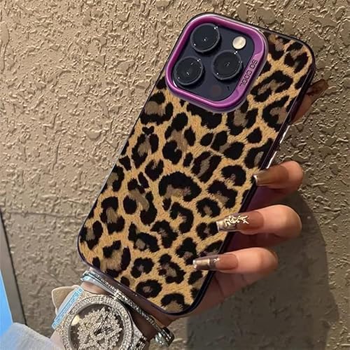 Dawnieee Hülle Kompatibel mit iPhone 15 Plus Handyhülle Leopard Muster Frauen Mädchen Aesthetic Schutzhülle Slim Stoßfest Kratzfest Case Bumper Cover für iPhone 15 Plus 6.9"-Muster 3 Dawnieee Hülle Kompatibel mit iPhone 15 Plus Handyhülle Leopard Muster Frauen Mädchen Aesthetic Schutzhülle Slim Stoßfest Kratzfest Case Bumper Cover für iPhone 15 Plus 6.9"-Muster 3 von Dawnieee