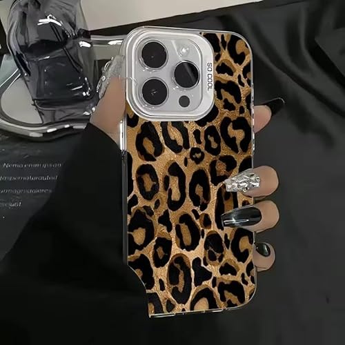 Dawnieee Hülle Kompatibel mit iPhone 16 Pro Max Handyhülle Leopard Muster Frauen Mädchen Aesthetic Schutzhülle Slim Stoßfest Kratzfest Case Bumper Cover für iPhone 16 Pro Max 6.9"-Muster 6 Dawnieee Hülle Kompatibel mit iPhone 16 Pro Max Handyhülle Leopard Muster Frauen Mädchen Aesthetic Schutzhülle Slim Stoßfest Kratzfest Case Bumper Cover für iPhone 16 Pro Max 6.9"-Muster 6 von Dawnieee