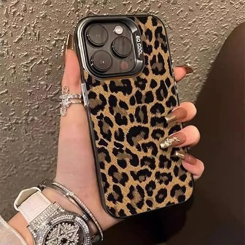 Dawnieee Hülle Kompatibel mit iPhone 16 e Handyhülle Leopard Muster Frauen Mädchen Aesthetic Schutzhülle Slim Stoßfest Kratzfest Case Bumper Cover für iPhone 16 e 6.9"-Muster 1 Dawnieee Hülle Kompatibel mit iPhone 16 e Handyhülle Leopard Muster Frauen Mädchen Aesthetic Schutzhülle Slim Stoßfest Kratzfest Case Bumper Cover für iPhone 16 e 6.9"-Muster 1 von Dawnieee