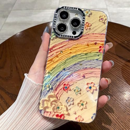 Dawnieee Hülle für iPhone 15 Pro Max Handyhülle Bunte Muster Vintage Ölgemälde Schutzhülle Weiche TPU Bumper Stoßfester mit weiches Silikon Case Cover für iPhone 15 Pro Max 6.7"-Muster 11 Dawnieee Hülle für iPhone 15 Pro Max Handyhülle Bunte Muster Vintage Ölgemälde Schutzhülle Weiche TPU Bumper Stoßfester mit weiches Silikon Case Cover für iPhone 15 Pro Max 6.7"-Muster 11 von Dawnieee