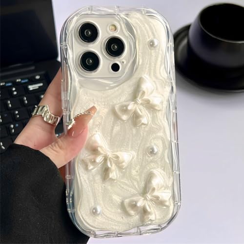 Dawnieee Kompatibel mit iPhone 14 Pro Max TPU Hülle Cute Süßes Bow Schleife Handyhülle,Funkelnde 3D Bowknot Telefon Schutzhülle Dünne Silikon Weiche Bumper Cover Case für Women Girls-Muster 1 Dawnieee Kompatibel mit iPhone 14 Pro Max TPU Hülle Cute Süßes Bow Schleife Handyhülle,Funkelnde 3D Bowknot Telefon Schutzhülle Dünne Silikon Weiche Bumper Cover Case für Women Girls-Muster 1 von Dawnieee