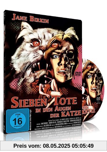 Sieben Tote in den Augen der Katze von Dawson, Anthony M. (Antonio Magheriti)