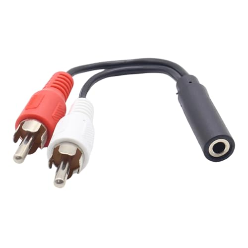 3 5 Mm Bis 2RCA Sound Cable Splitter Stecker Ersatz Für Telefon Tablet Home Theaterverstärker Lautsprecher Stereo 3 5 Mm Bis 2RCA Sound Cable Splitter Stecker Ersatz Für Telefon Tablet Home Theaterverstärker Lautsprecher Stereo von Dawutocap