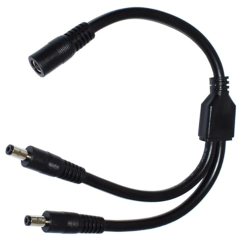DC5525 Power Adapter Kabel Weiblich Bis 2xMale 5.5x2 5 Mm Verbindungsdrahtlinie Für Kamera Lüfterrouter Und Andere Geräte DC5525 Power Adapter Kabel Weiblich Bis 2xMale 5.5x2 5 Mm Verbindungsdrahtlinie Für Kamera Lüfterrouter Und Andere Geräte von Dawutocap
