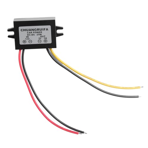 Dawutocap 12 V Bis 5V Stufenmodul Leistungsadapter 5V 5A 25W Ausgangsstecker Reduziert Den Spannungsregler Für LED Licht von Dawutocap