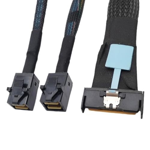 Dawutocap Professionelles 8i 74PSlimline Auf 2SFF-8643 PCIE5.0 Hochleistungs Serverkabel Für Dichte Hardware Setups von Dawutocap