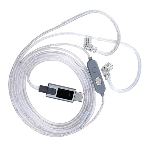 Dawutocap Typ C Upgrades Kabel Mit Professionellem EQ Tuning Und Zwei Mikrofonen Versilberten Kabel Dawutocap Typ C Upgrades Kabel Mit Professionellem EQ Tuning Und Zwei Mikrofonen Versilberten Kabel von Dawutocap