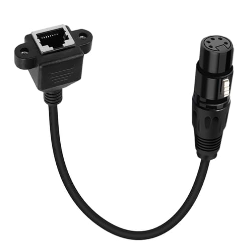 Dawutocap XLR5 5Pin Männliche Frau Zum RJ45 Kabel Für Den Klangtransfer In Professioneller Umgebung Dawutocap XLR5 5Pin Männliche Frau Zum RJ45 Kabel Für Den Klangtransfer In Professioneller Umgebung von Dawutocap