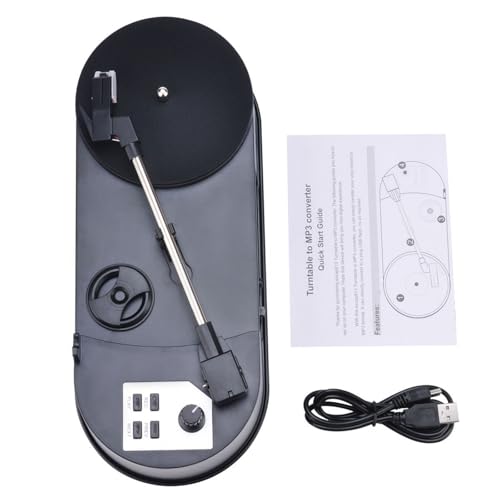 EZCAP613P Plattenspieler mit USB-MP3-Konvertierungsfähigkeit und internem Auditory 33/45RPM EZCAP613P Plattenspieler mit USB-MP3-Konvertierungsfähigkeit und internem Auditory 33/45RPM von Dawutocap