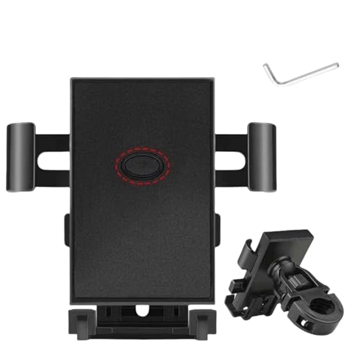 Dawwoti Handyhalterung Fahrrad, 360° Drehbar Universal Handyhalterung Motorrad, Geeignet Für Motorräder Und Fahrräder, Kompatibel Mit 4,7-7,2 Zoll Smartphones (Stil 1,Montage am Lenker) von Dawwoti