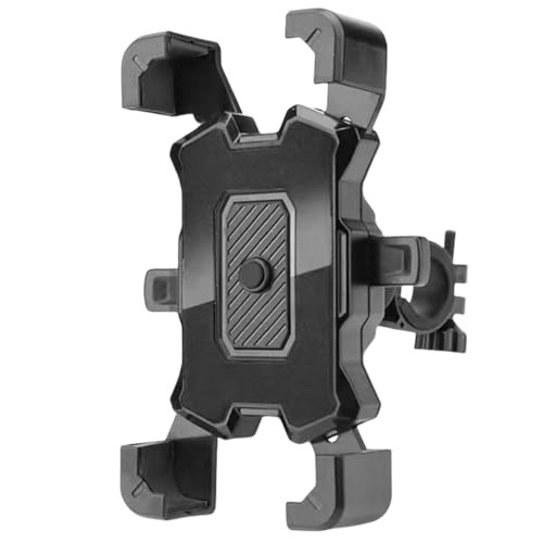 Dawwoti Handyhalterung Fahrrad, 360° Drehbar Universal Handyhalterung Motorrad, Geeignet Für Motorräder Und Fahrräder, Kompatibel Mit 4,7-7,2 Zoll Smartphones (Stil 2,Montage am Lenker) von Dawwoti