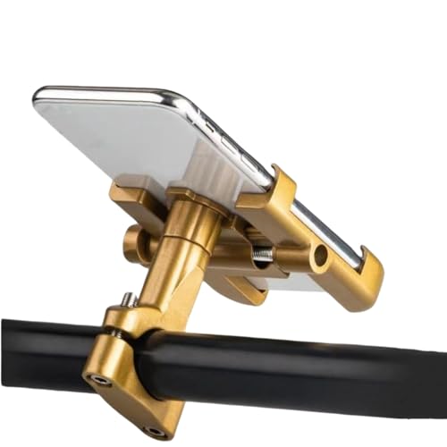 Dawwoti Handyhalterung Fahrrad, 360° Drehbar Universal Handyhalterung Motorrad, Geeignet Für Motorräder Und Fahrräder, Kompatibel Mit 4,7-7,2 Zoll Smartphones (Stil 3,Montage am Lenker) von Dawwoti