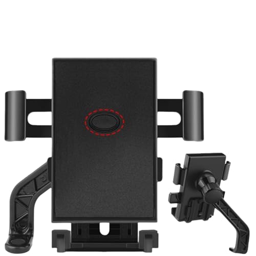 Dawwoti Handyhalterung Fahrrad, Universal Motorrad Handy Halterung Für 4-6,5 Zoll Smartphone, [Kamera Ist Nicht Blockiert] Handyhalter Fahrrad Für MTB/Scooter (Im Rückspiegel installieren) von Dawwoti