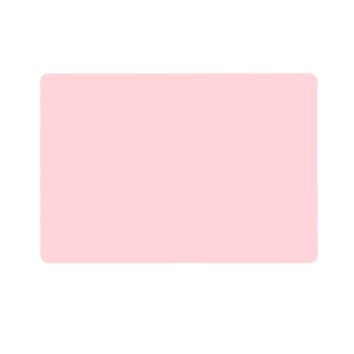 Einfarbig Mauspad Gross Mausunterlage Tischunterlage Schreibtisch Anti-Rutsch Schreibtischunterlage Mauspaf Für Pc, Laptop Wasserdicht Desk Mat (100x60cm,Rosa) von Dawwoti