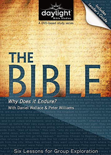 The Bible - Why Does It Endure? - Daylight Bible Studies DVD & Leader's Guide The Bible - Why Does It Endure? - Daylight Bible Studies DVD & Leader's Guide von Discovery House Publishers