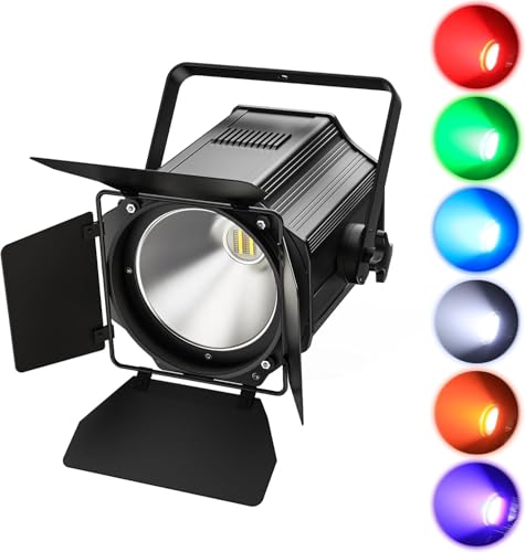 200 W COB LED Bühnenlicht mit Scheunentoren 6 in 1 RGBWA+UV LED Par-Lichter, DMX/Sound/Master-Slave DJ-Lichter 3500~7500 K COB Disco-Licht für Party Hochzeit Kirche Drama 200 W COB LED Bühnenlicht mit Scheunentoren 6 in 1 RGBWA+UV LED Par-Lichter, DMX/Sound/Master-Slave DJ-Lichter 3500~7500 K COB Disco-Licht für Party Hochzeit Kirche Drama von DayFlicker