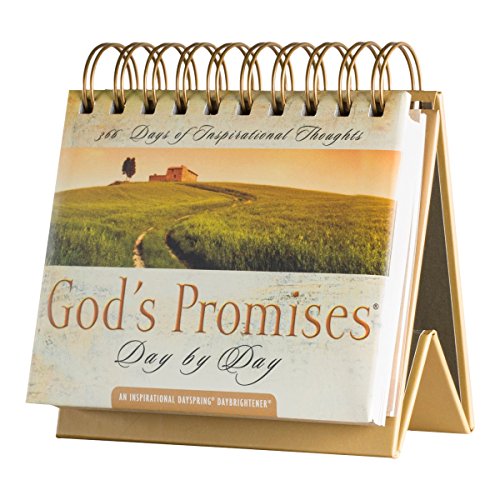 DaySpring Flip-Kalender – God's Promises Tag für Tag – 77872, braun von DaySpring