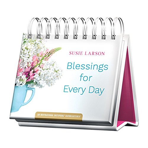 DaySpring Flip-Kalender - Susie Larson - Segen für jeden Tag - weiß - 49911 von DaySpring