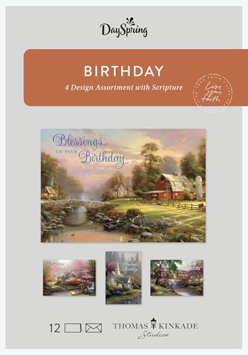 DaySpring Geburtstag – Inspirierende Karten in Box – Thomas Kinkade – 70107 von DaySpring