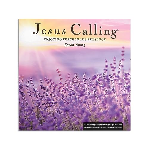 DaySpring – Jesus Calling Enjoying Peace in His Presence 2024 Premium-Wandkalender: Ein inspirierender TagesFrühlingskalender 2024 (U0290) von DaySpring