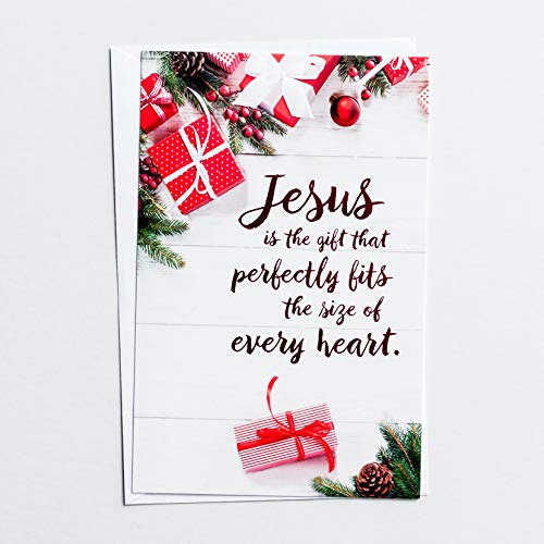 DaySpring KJV Weihnachtskarten mit Aufschrift "Jesus is the Gift", 50 Stück von DaySpring