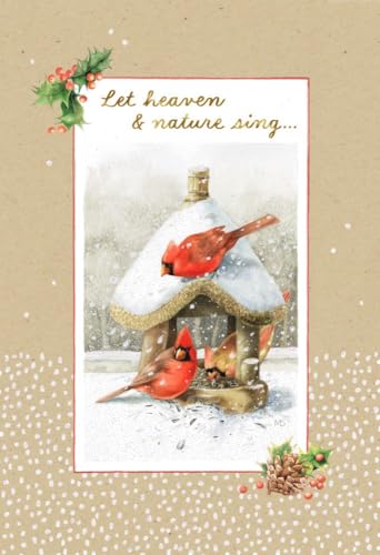 DaySpring - Marjolein Bastin - Let Heaven & Nature Sing - 18 Cardinal Weihnachtskarten und Umschläge (U1009) von DaySpring