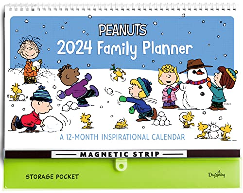 DaySpring - Peanuts 2024 Family Planner: A 12-Month Inspirational DaySpring Calendar (U0287) von DaySpring