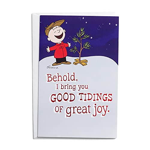 DaySpring - Peanuts – Good Tidings Great Joy – 50 Weihnachtskarten in Box, KJV (J4792) von DaySpring