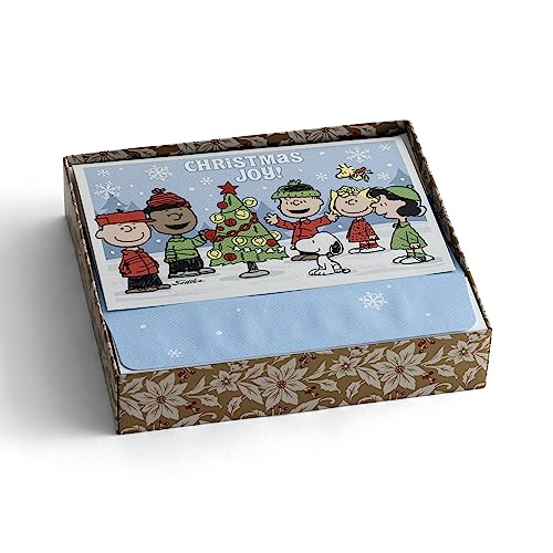 Dayspring - Peanuts Christmas Joy! - Das Wunder von Weihnachten - 18 Weihnachtskarten und Umschläge, NLT von DaySpring