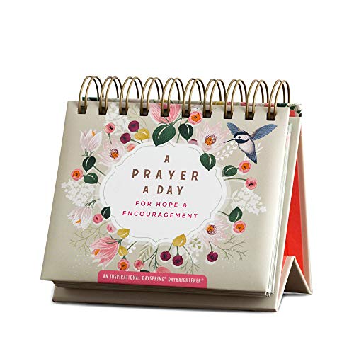 Ewiger Kalender mit Aufschrift „A Prayer A Day for Hope & Encourage“ von DaySpring