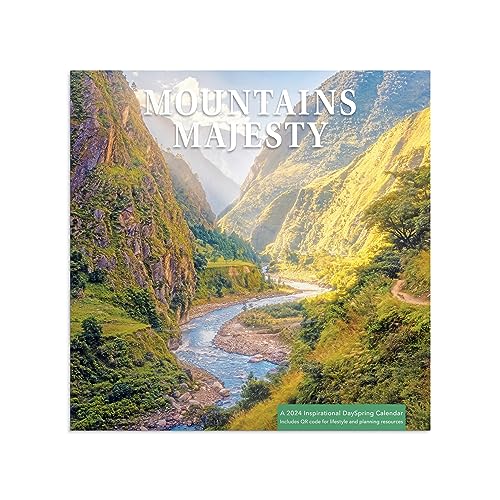 Mountains Majesty Wall Calendar: A 2024 DaySpring Inspirational Wall Calendar von DaySpring