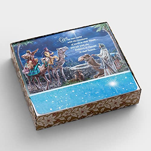 Wise Men Came With Treasures – Dona Gelsinger – 18 hochwertige Weihnachtskarten und Umschläge, NRSV von DaySpring