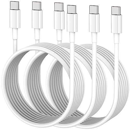 Apple USB C auf USB C Kabel, 3 m, 60 W, 3 Stück, USB Typ C Ladekabel, schnelles Aufladen für Apple MacBook Pro/2019/2018/2017/2016/iPad Air 4/5, iPad Mini 6, iPad Pro 12.9/11, Samsung S23, Pixel, von Dayaoncy
