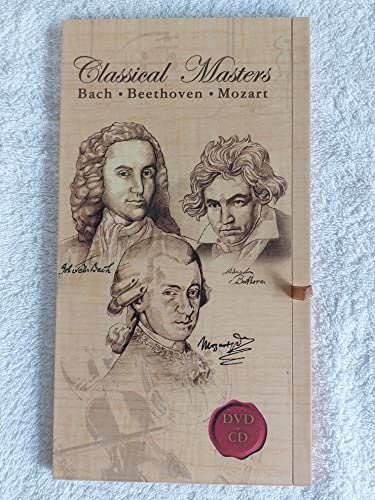 Classical Masters Bach Beethoven Mozart [2 DVDs] von Daydream