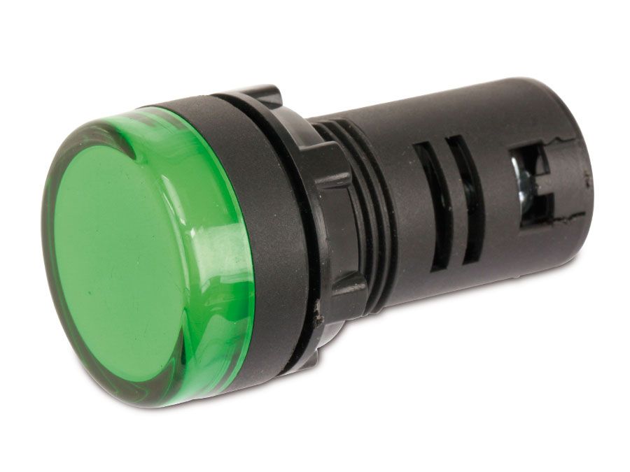 DAYLITE LED-Signalleuchte, Kontrollleuchte LSL-2924G, 24 V, grün von Daylite