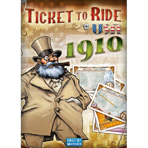 Ticket to Ride: USA 1910 DLC [Online Steam Code] von Days of Wonder