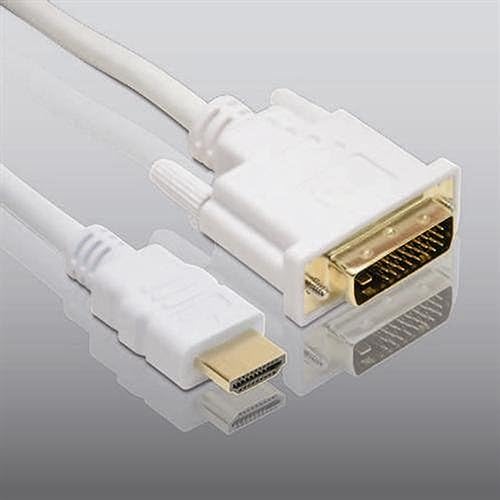 DbKW X-HC090-01 Eco HDMI/DVI Kabel weiß 1,00m… von DbKW