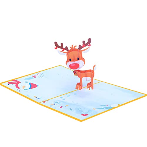 3D Weihnachtskarten für Weihnachten Grußkarte Weihnachtsbaum Weihnachtsmann Rentier Weihnachten für Karte F 3D Weihnachtskarten für Weihnachten Grußkarte Weihnachtsbaum Weihnachtsmann Rentier Weihnachten für Karte F von Dcaknri