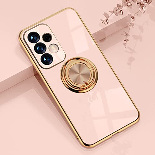 Dclbo Hülle für Samsung Galaxy A33 5G, Handyhülle Silikon TPU Case Weich Stoßfest Dünn Cover Hülle mit Ring Halterung Ständer Fingerhalterung Schutzhülle für Samsung Galaxy A33 5G-Helles Rosa Dclbo Hülle für Samsung Galaxy A33 5G, Handyhülle Silikon TPU Case Weich Stoßfest Dünn Cover Hülle mit Ring Halterung Ständer Fingerhalterung Schutzhülle für Samsung Galaxy A33 5G-Helles Rosa von Dclbo