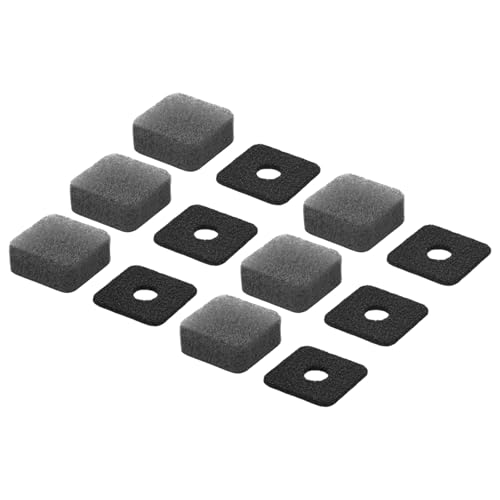 Ersatz-Mikrofon-Ersatz-Muff, winddicht, für Kamera-Reparatur-Mikrofone, Windschutzscheibe, Geräuschreduzierung, weicher Schaumstoff, 6 Stück Ersatz-Mikrofon-Ersatz-Muff, winddicht, für Kamera-Reparatur-Mikrofone, Windschutzscheibe, Geräuschreduzierung, weicher Schaumstoff, 6 Stück von Ddujbtp