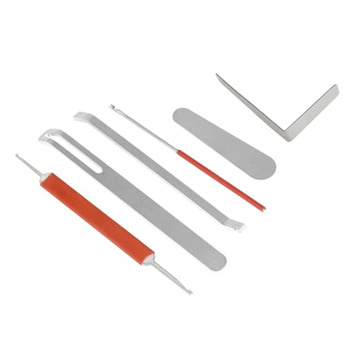 Professionelles Wartungswerkzeug-Set, Instrumenten-Reparaturzubehör, Stahlstruktur für Klarinettenflöte und Saxophon Professionelles Wartungswerkzeug-Set, Instrumenten-Reparaturzubehör, Stahlstruktur für Klarinettenflöte und Saxophon von Ddujbtp