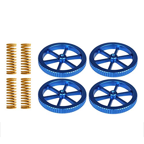 Verbesserte 4PCs Drucker Aluminium Hand Twist Leveling Nuss Heißbett Die Federn Für 3 3 3 Verbesserte 4PCs Drucker Aluminium Hand Twist Leveling Nuss Heißbett Die Federn Für 3 3 3 von Ddujbtp