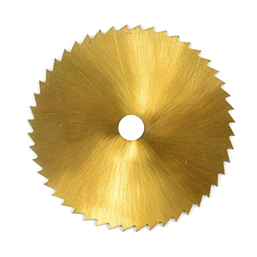 HSS Hochgeschwindigkeitsstahl Goldenes Kleines Sägeblatt Metall Holzbearbeitung Kunststoff Elektrische Schleifmaschine 22-50 Mm Mini Kleines Kreissägeblatt,60 Mm * 6 Mm HSS Hochgeschwindigkeitsstahl Goldenes Kleines Sägeblatt Metall Holzbearbeitung Kunststoff Elektrische Schleifmaschine 22-50 Mm Mini Kleines Kreissägeblatt,60 Mm * 6 Mm von Ddyspan
