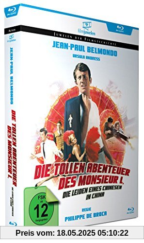 Die tollen Abenteuer des Monsieur L. - Die Leiden eines Chinesen in China (Filmjuwelen) [Blu-ray] von Philippe de Broca