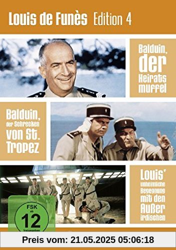 Louis de Funès Edition 4 [3 DVDs] von De, Funes Louis