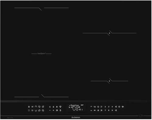 De Dietrich DPI4432B, Induktionskochfeld Platinum, Black von De Dietrich