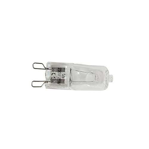 De Dietrich – G9 Lampe Halogen Sockel 25 230 (35 x 18 mm) für Dunstabzugshaube de Dietrich von De Dietrich