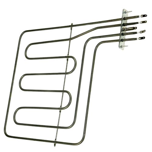 Widerstand für Grill (oben) 1000 + 1650 W – Backofen, Herd – von Dietrich, Atag, Fagor, Brandt, Arcelik, Miele, Weiß, Küche, ETNA, SMEG von De Dietrich